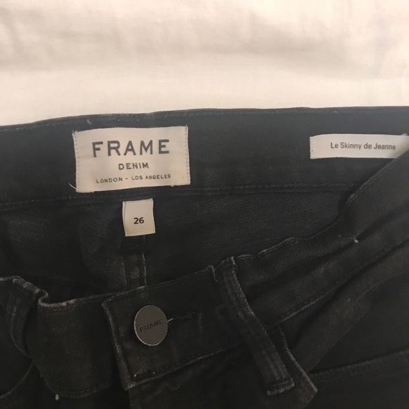 Frame Le Skinny De Jeane Size 26 - Picture 6 of 7